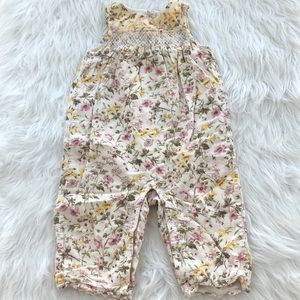 NWOT!! Janie and Jack Floral Baby Onesie!